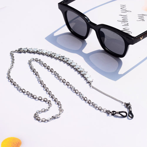 Star-Accented Eyewear Chain Bowlift