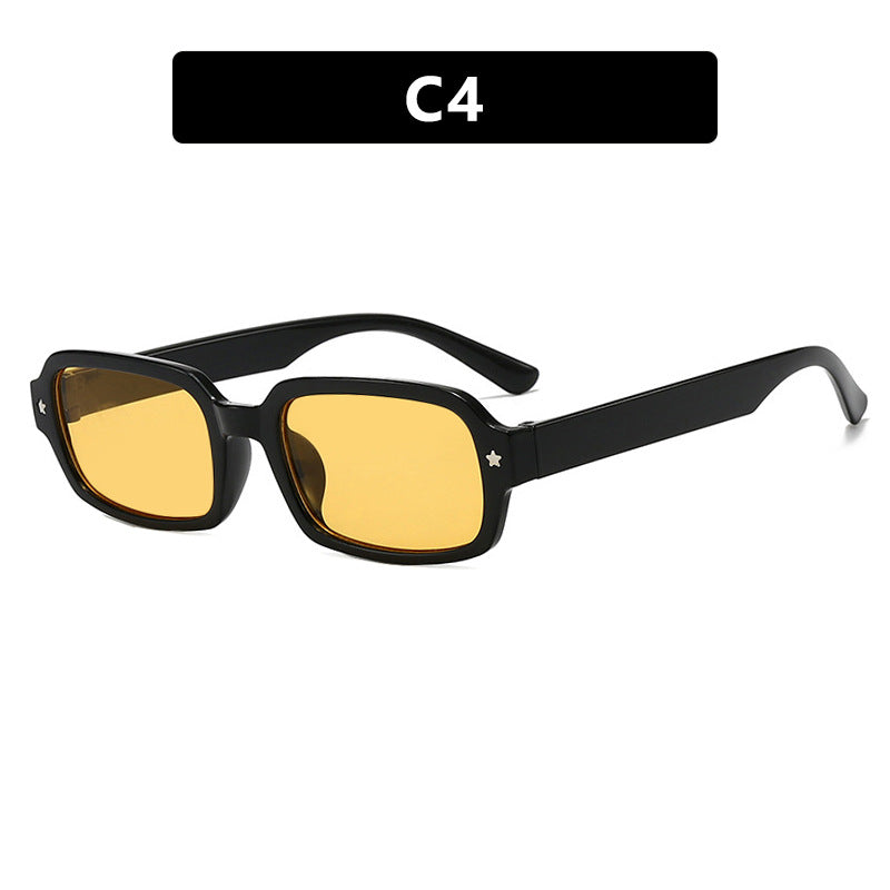Women's fashionable rectangular sunglasses with outstanding design and protective UV filter Bowlift