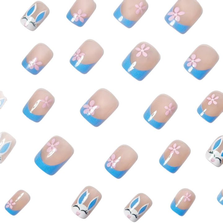 Playful Bunny-Themed Nail Art Bowlift