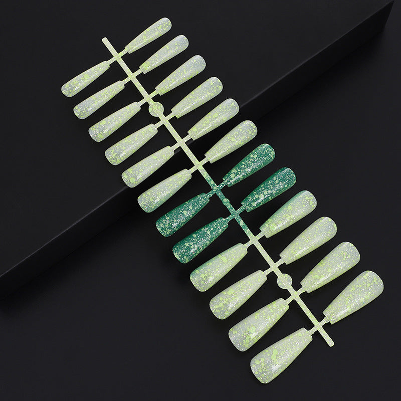 Artificial nails in creative drop design Bowlift