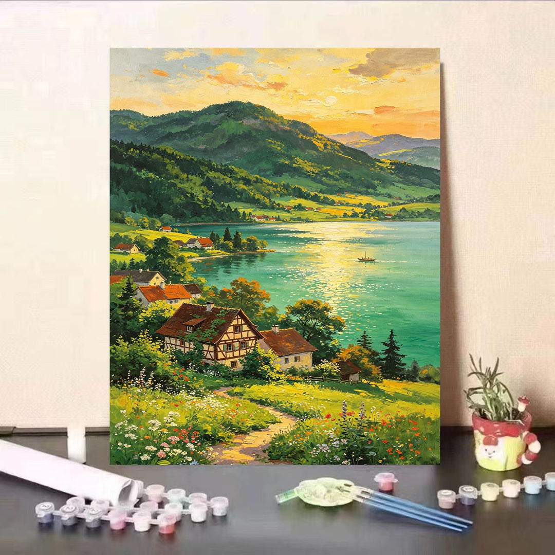 DIY Paint by Numbers Kit Bowlift
