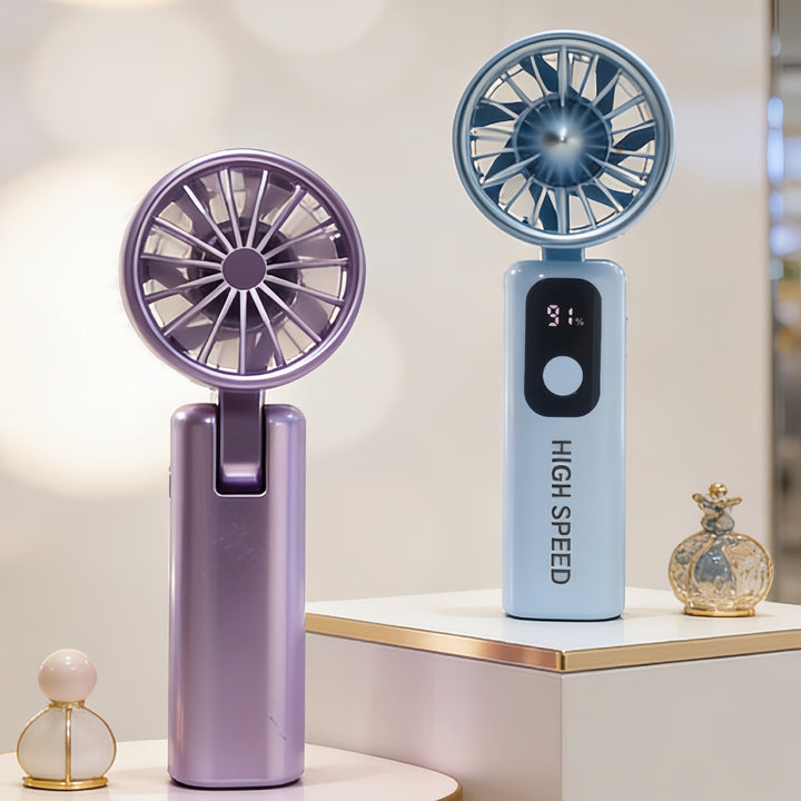 Women's Portable High-Speed Handheld Fan Bowlift