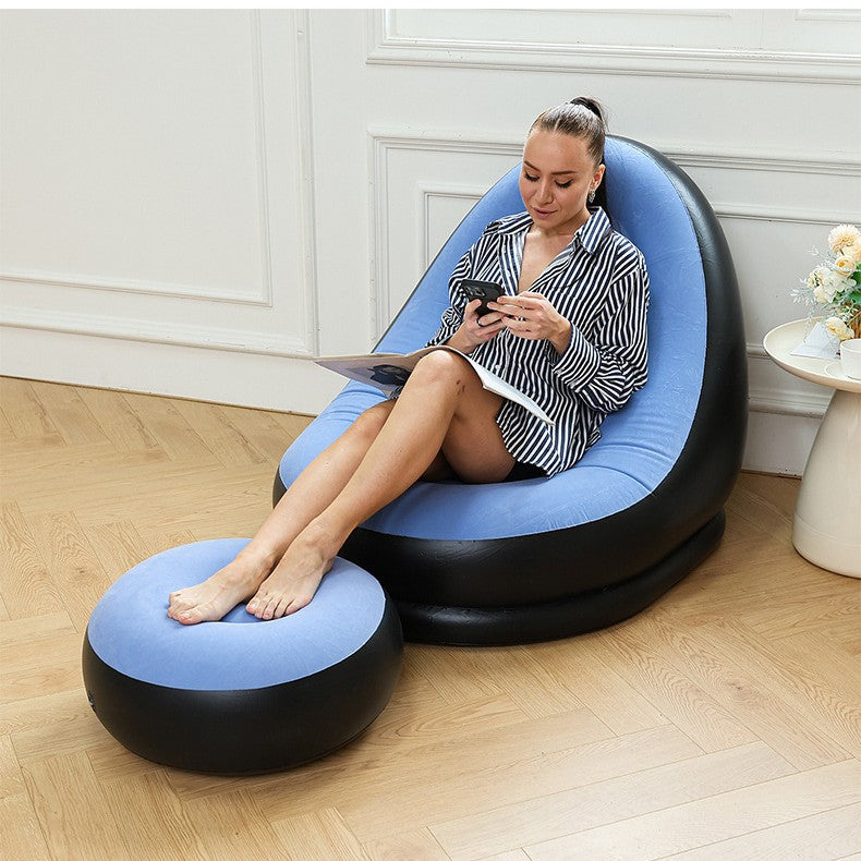 Women's Inflatable Comfort Sofa with Ergonomic Backrest Bowlift