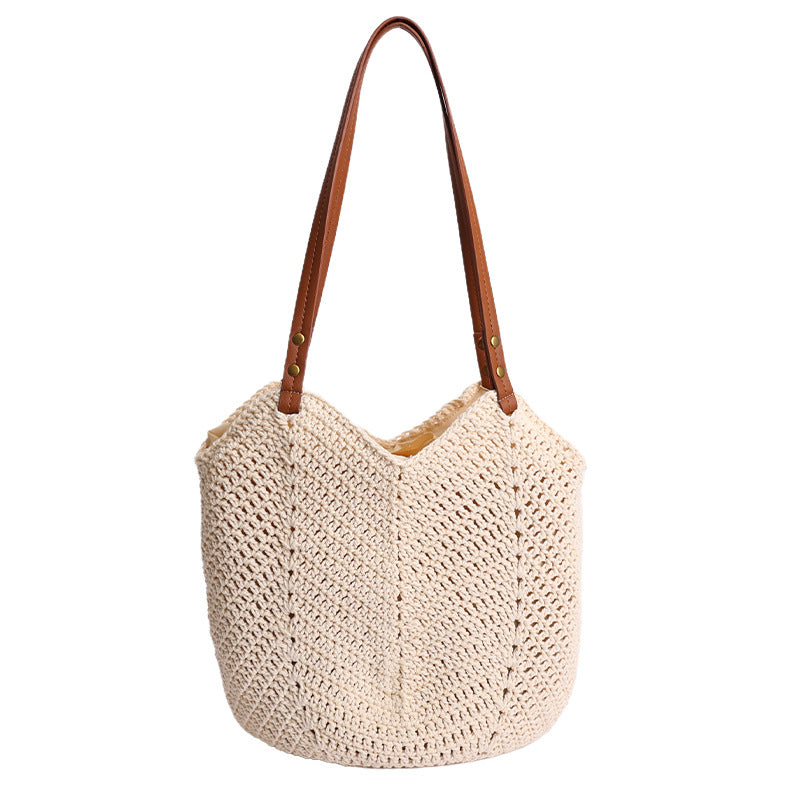 Handmade straw bag Bowlift