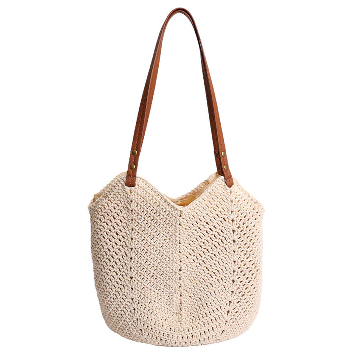 Handmade straw bag Bowlift
