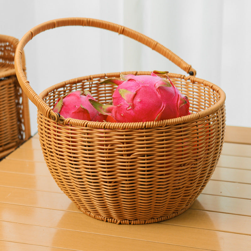 Handcrafted Decorative Woven Basket Bowlift