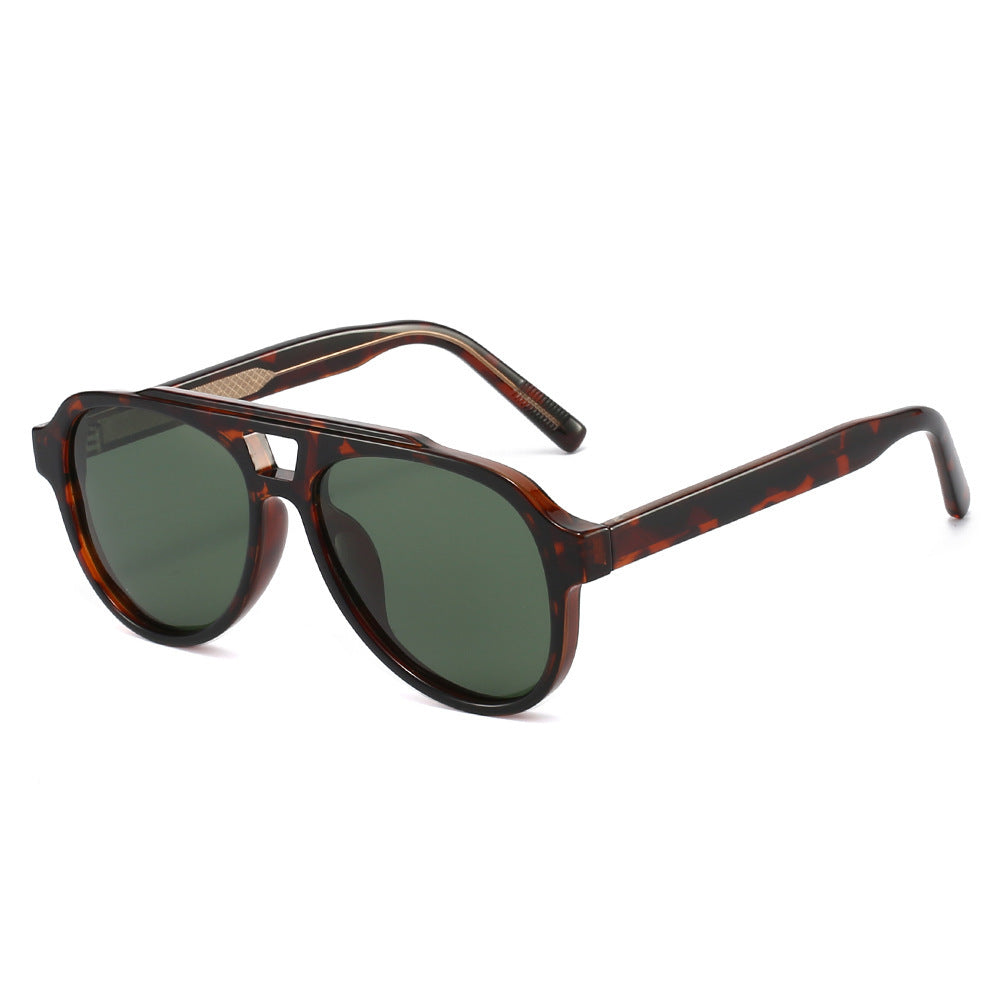 Women's Vintage Sunglasses with High-Quality UV Protection and Fashionable Tortoiseshell Pattern Bowlift