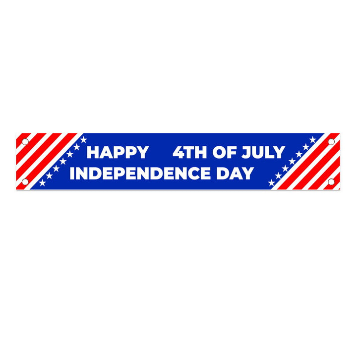 Unisex garden banner with patriotic design by Bowlift