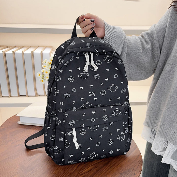 Backpack with Cute Animal Motifs and Practical Compartments Bowlift
