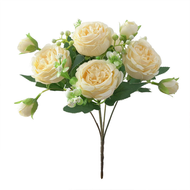 Elegant Faux Rose Bouquet