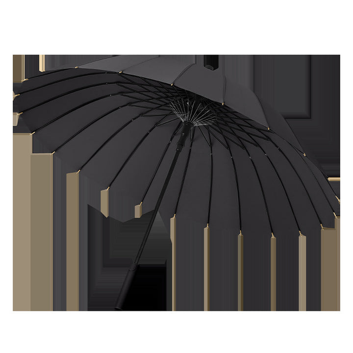 Women elegant automatic umbrella with wind protection and ergonomic handle Bowlift