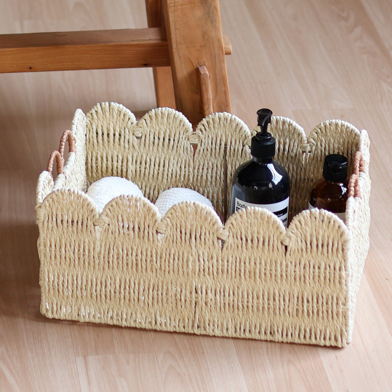 Handwoven storage basket Bowlift