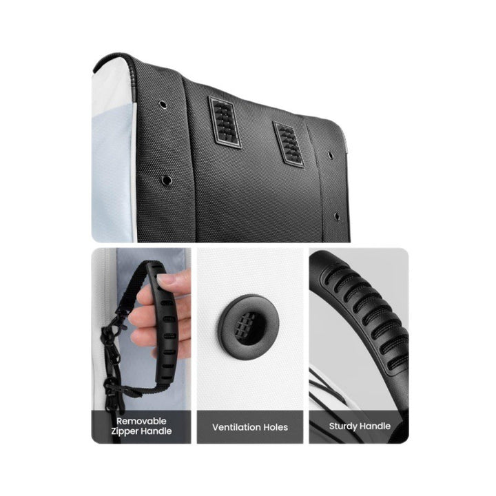 Foldable Travel Bag with Intelligent Storage Bowlift