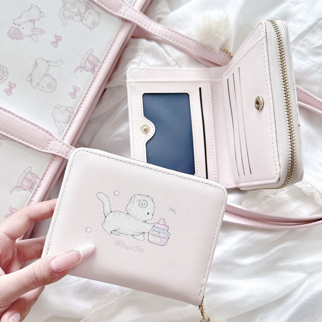 Cute Cartoon-Themed Cardholder Wallet Bowlift
