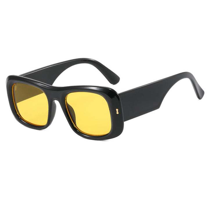 Women's oversized square sunglasses with a wide frame and polarized lenses Bowlift