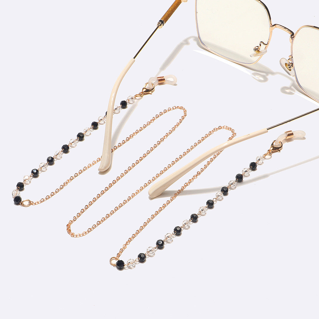 Elegant Beaded Eyewear Chain Bowlift