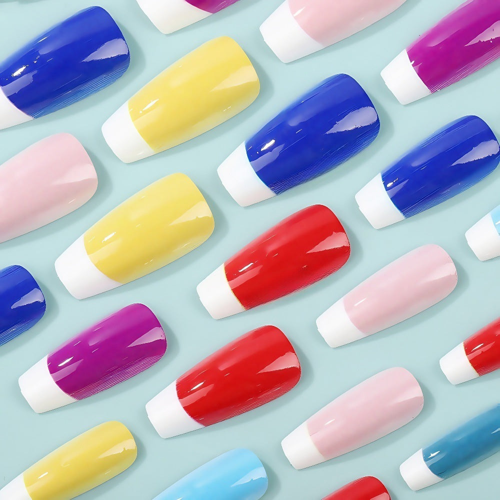 Nail Art Set with Creative Color Variations Bowlift