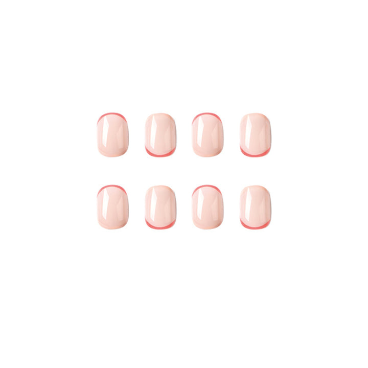 Artistic Nail Extensions with Elegant Gradient and Modern Accents Bowlift