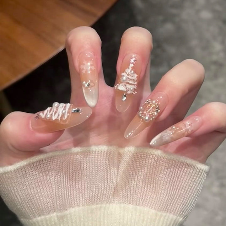 Premium Acrylic Press-On Nail Tips Bowlift