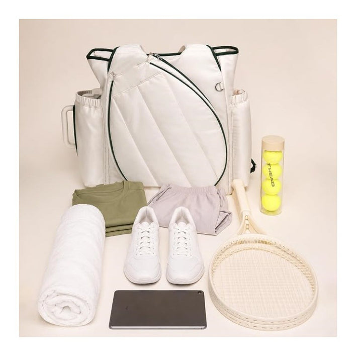 Versatile Quilted Tennis Tote Bowlift