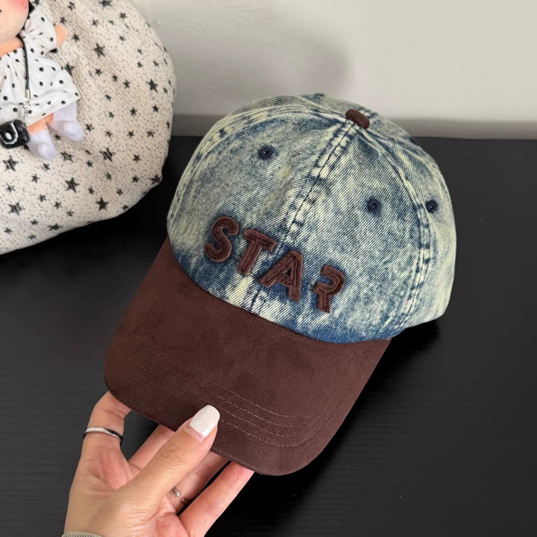 Trendy Casual Denim Cap