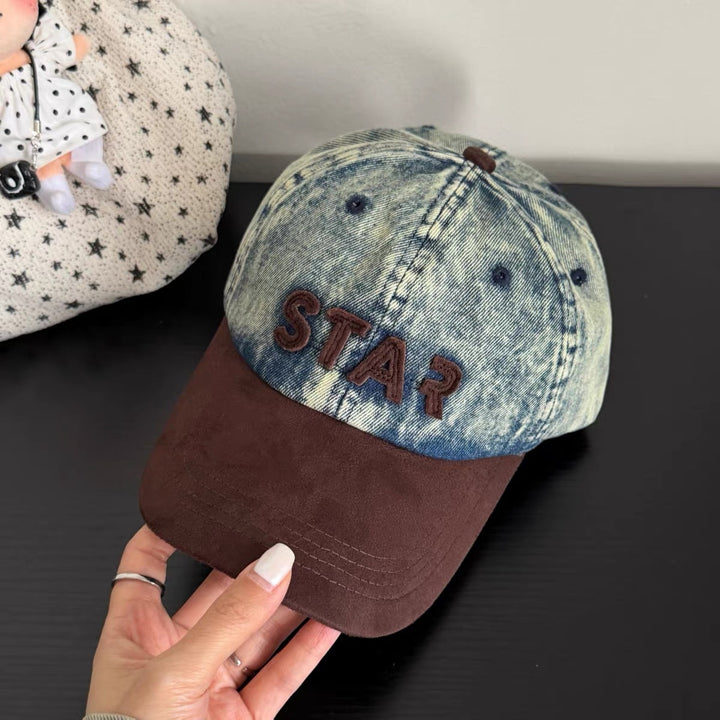 Trendy Casual Denim Cap