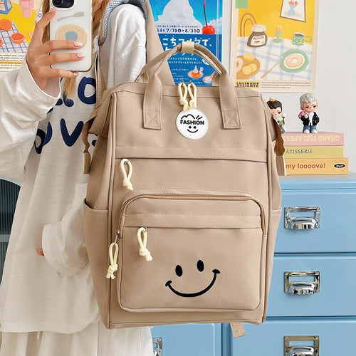 Fashionable Multi-Pocket Backpack