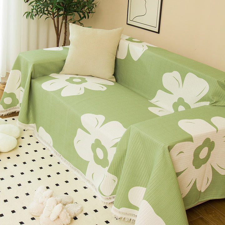 Premium Textured Sofa Throw Cover