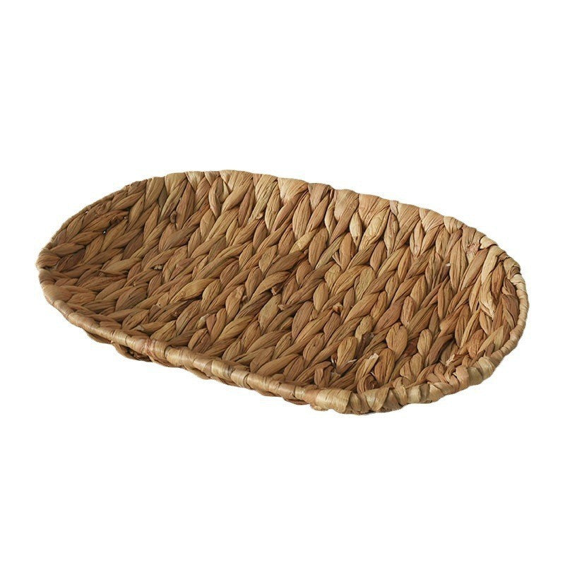 Natural Woven Serving Tray Bowlift