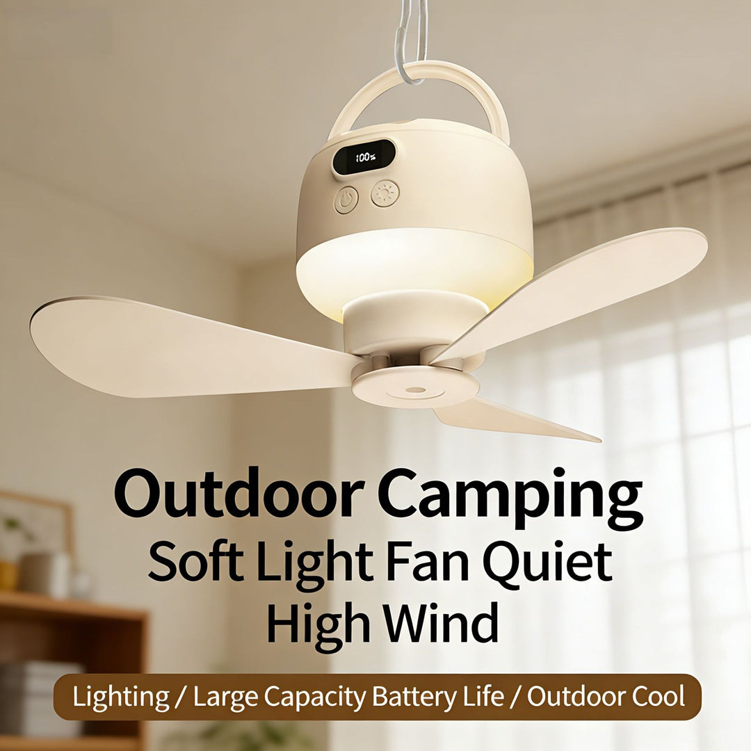 Unisex ceiling fan with integrated LED lighting Bowlift