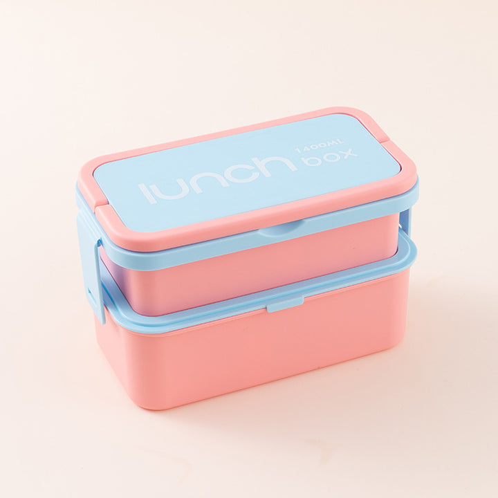 Multi-Tiered Lunch Box with Airtight Seal
