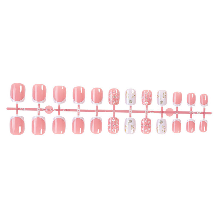 Nail set with elegant Christmas motifs Bowlift