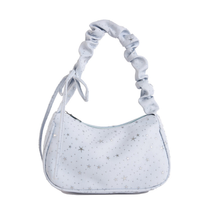 WoChic Slouchy Star-Patterned Handbag Bowlift