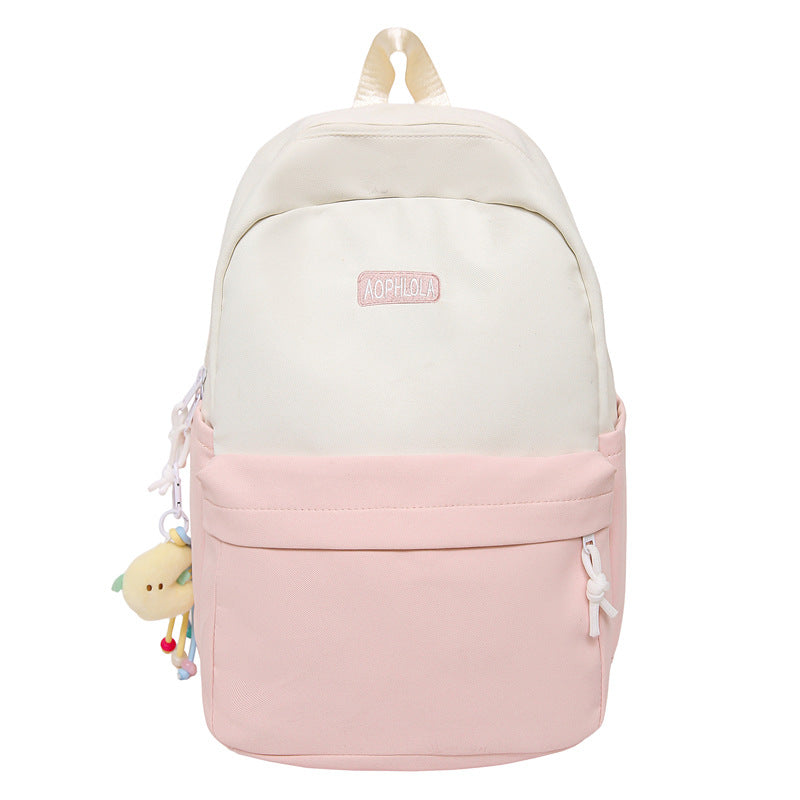 Casual Multi-Compartment School Backpack Bowlift