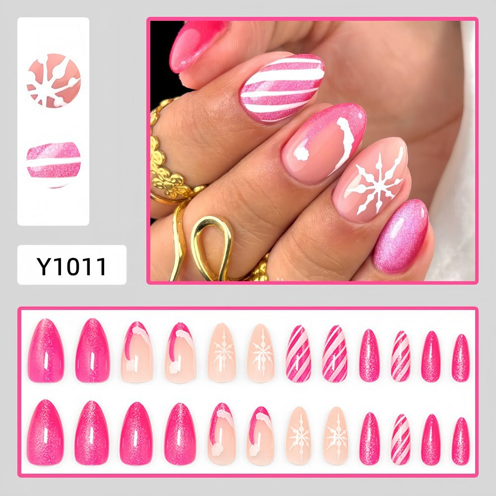 Artificial Nails in Modern Tribal Design Bowlift