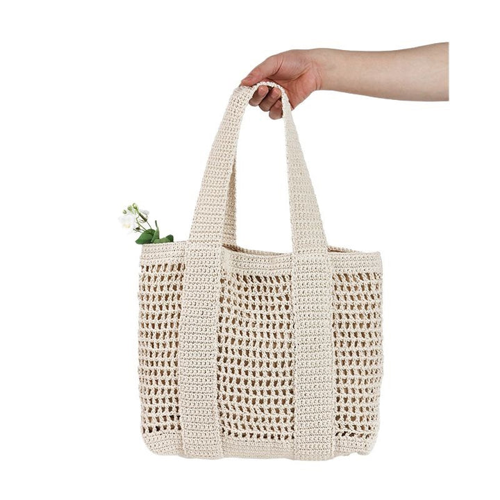 Stylish Crocheted Shopping Bag Bowlift