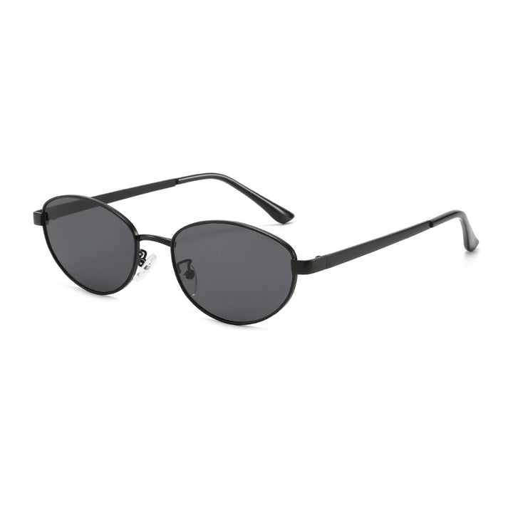Women's fashionable sunglasses with narrow metal frame Bowlift