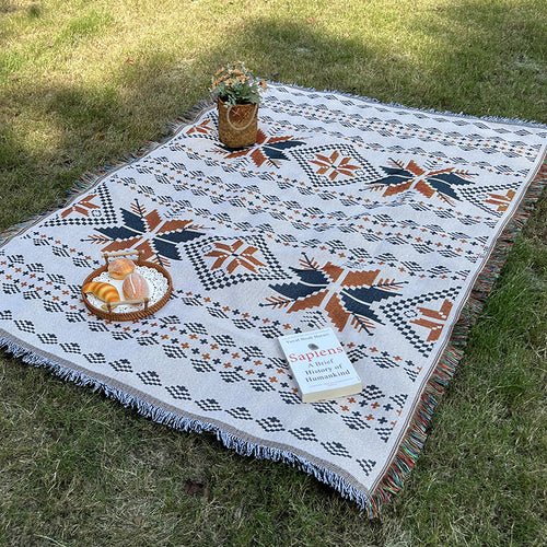Playful Cartoon-Themed Throw Blanket