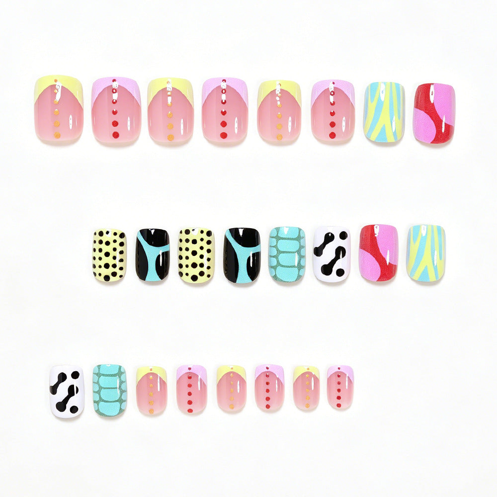 Creative Geometric Nail Art Tips Bowlift