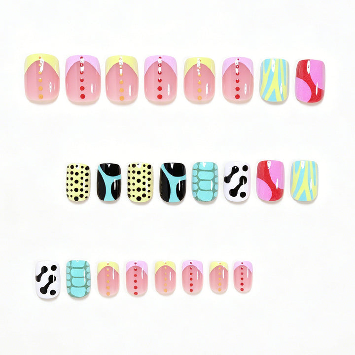 Creative Geometric Nail Art Tips Bowlift