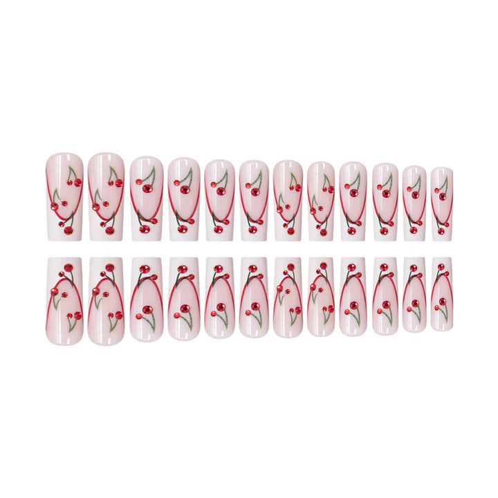 Cherry Blossom Nail Art Bowlift