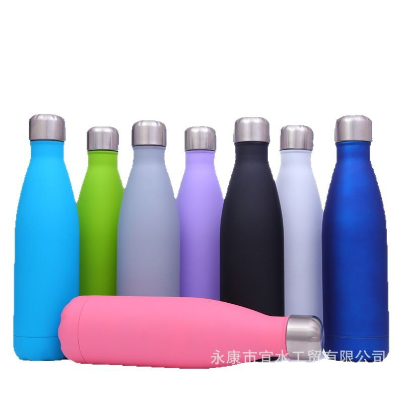 Ladies Insulated Bottle with Elegant Pop-Art Surface Bowlift