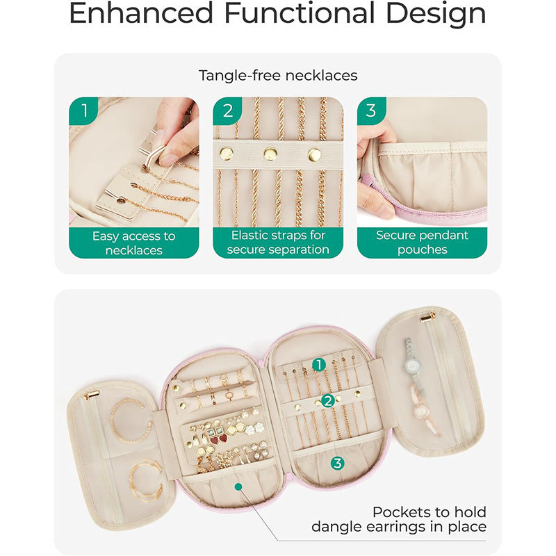 Elegant Jewelry Organizer with Modular Design Bowlift