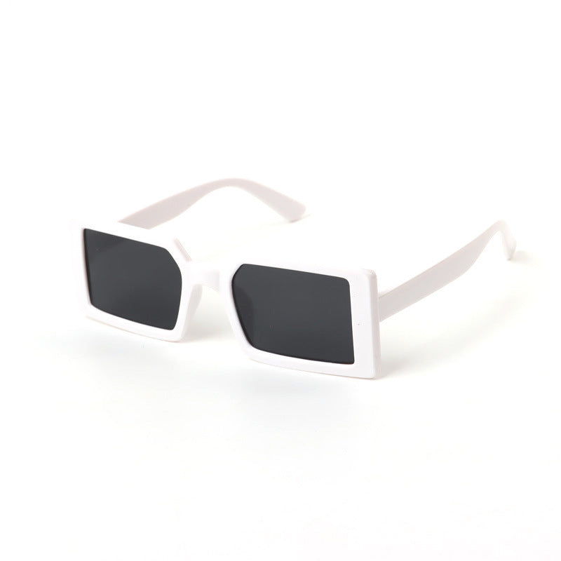 Women's fashion transparent corner sunglasses Bowlift