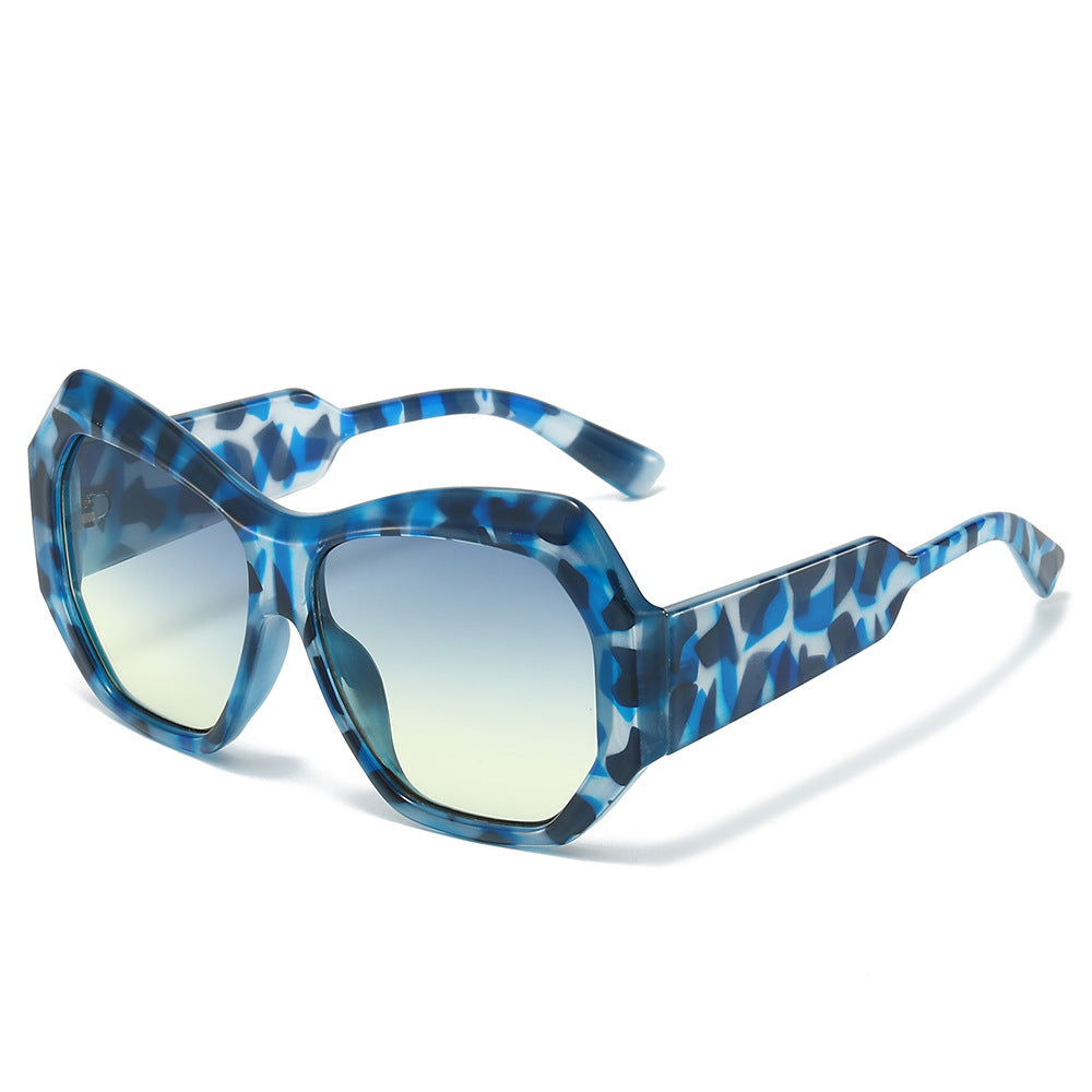 Statement Hexagonal Frame Sunglasses Bowlift