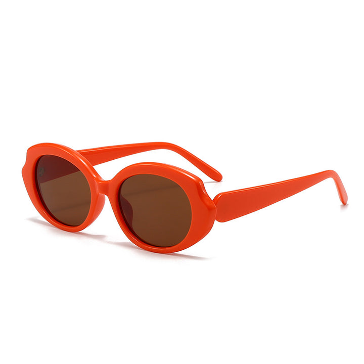 Women's fashionable round designer sunglasses Bowlift