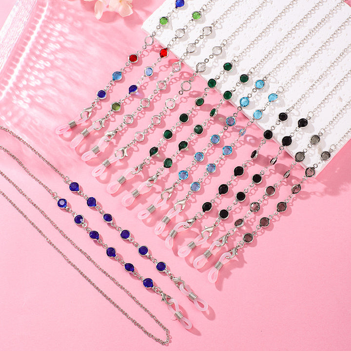 Artistic Beaded Eyewear Chain Bowlift