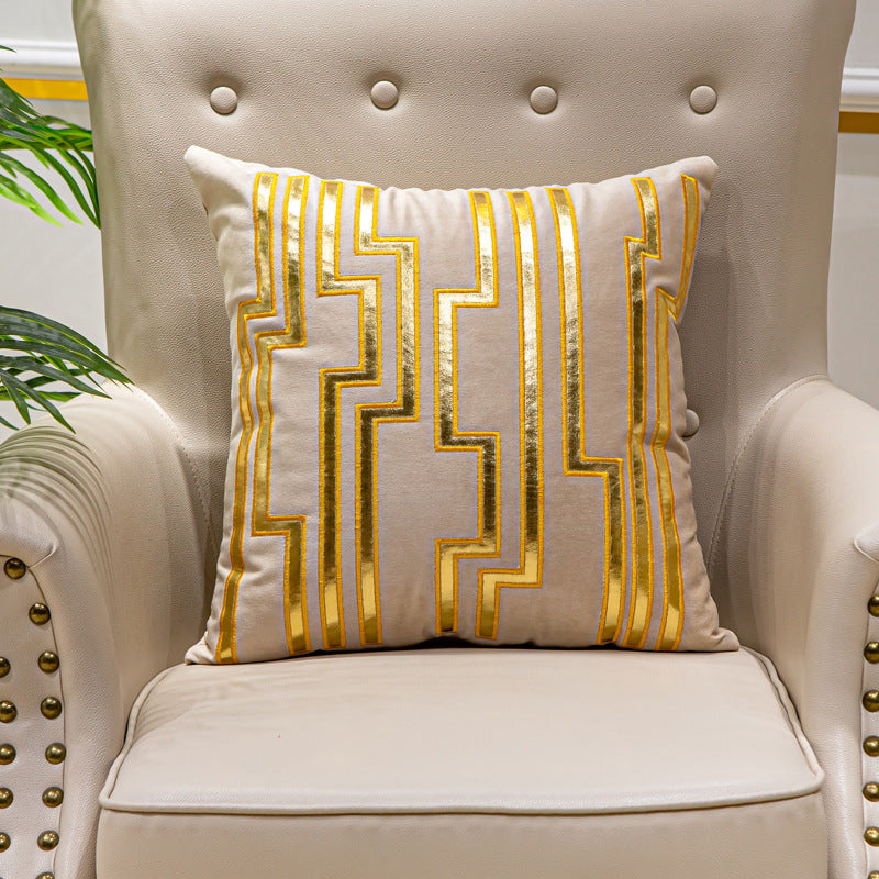 Decorative Luxury Geometric Velvet Pillow