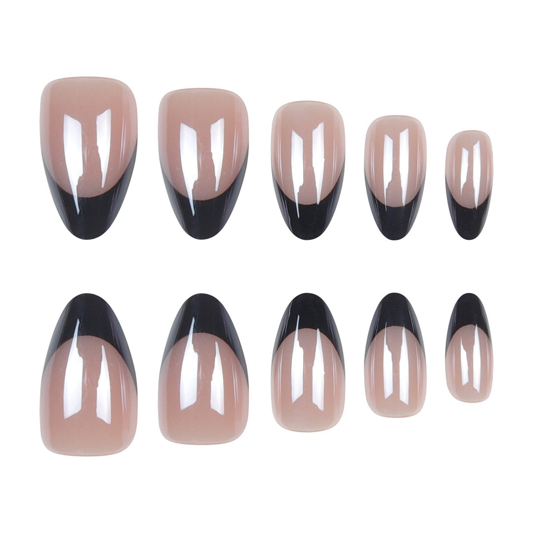 Glamorous Stiletto Press-On Nails with Ombre Finish Bowlift