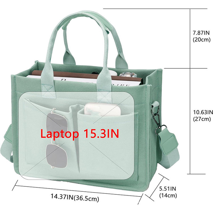 Multifunctional tote bag with separate compartments Bowlift